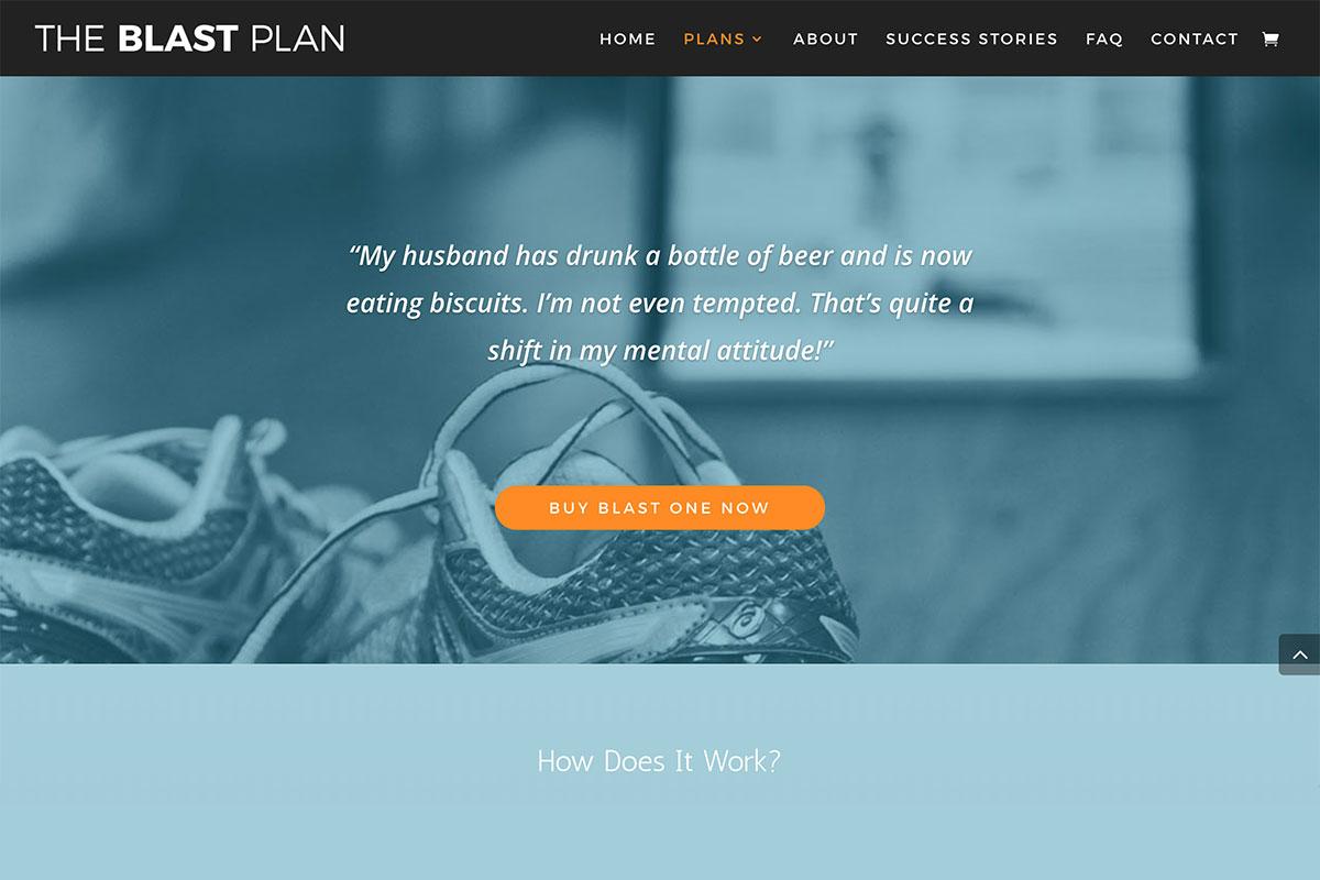The Blast Plan: Blast One Plan Page